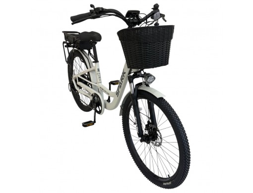 Велосипед с электромотором SPARK E-CITY COMFORT 17" 48V/500W/12,8Ah светло-серый