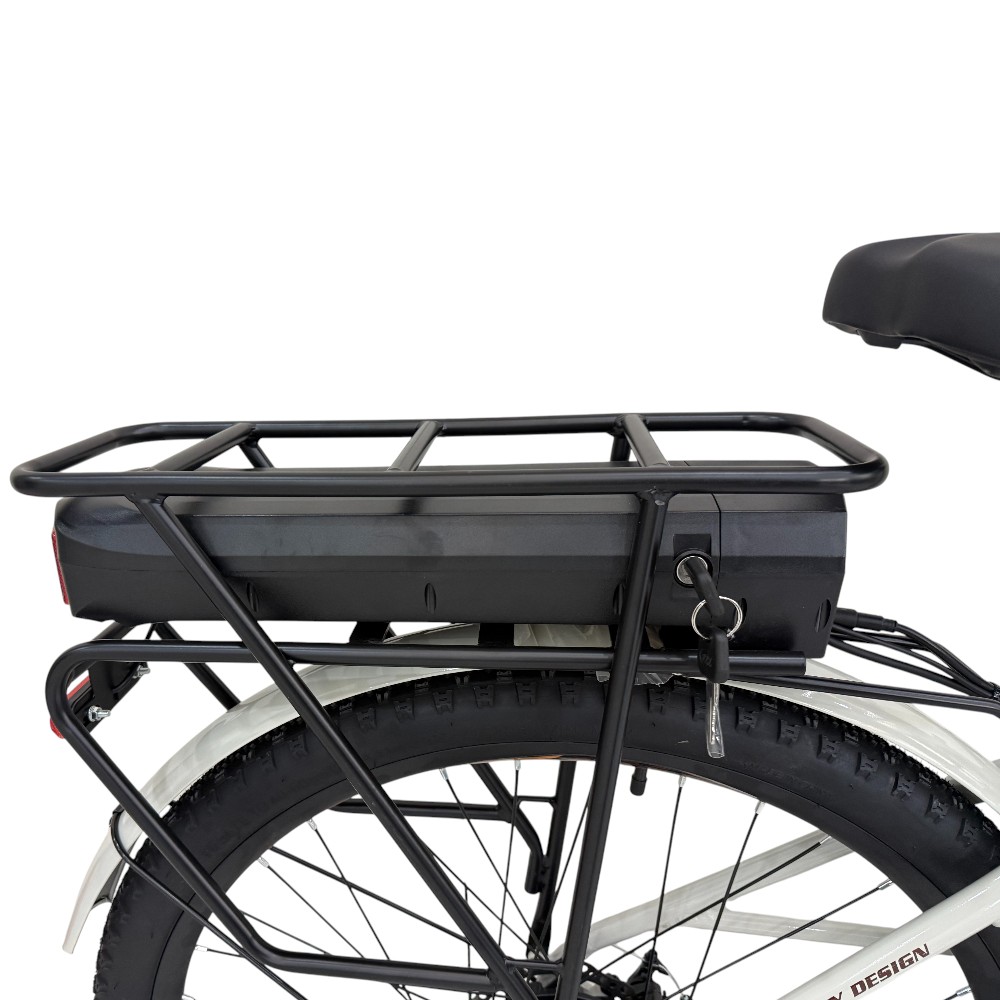 Велосипед з електромотором SPARK E-CITY COMFORT 18 48V/500W/12,8Ah темно-синій