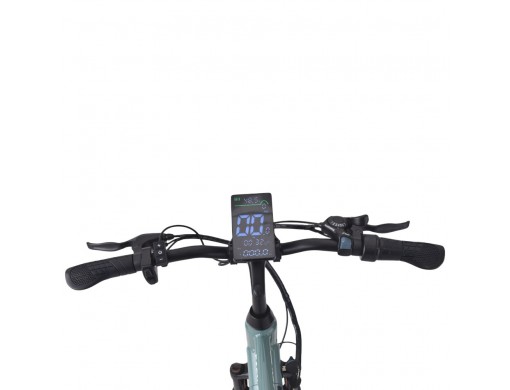 Велосипед з електромотором SPARK E-CITY EASY GO 17" 48V/500W/12,5Ah сіро-оливковий