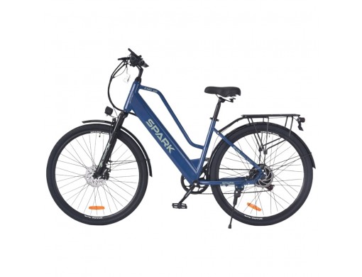 Велосипед з електромотором SPARK E-CITY EASY GO 18" 48V/500W/12,5Ah синій
