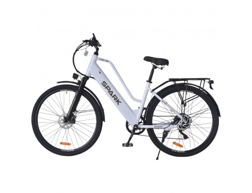 Велосипед з електромотором SPARK E-CITY EASY GO 18" 48V/500W/12,5Ah сірий