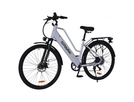Велосипед з електромотором SPARK E-CITY EASY GO 18" 48V/500W/12,5Ah сірий