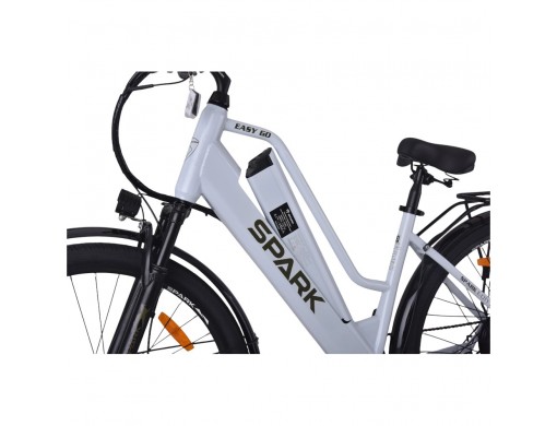 Велосипед з електромотором SPARK E-CITY EASY GO 18" 48V/500W/12,5Ah сірий