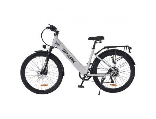 Велосипед з електромотором SPARK E-CITY EASY WAY 17" 48V/500W/12,5Ah сірий матовий