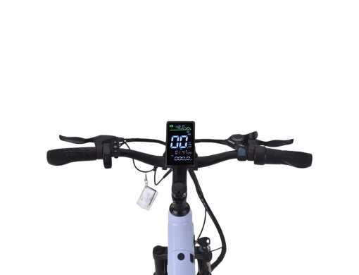 Велосипед з електромотором SPARK E-CITY EASY WAY 17" 48V/500W/12,5Ah блакитний