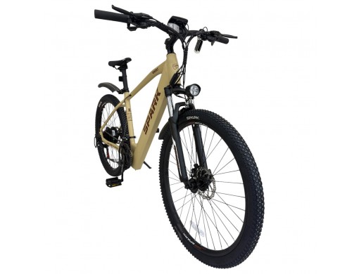 Велосипед з електромотором SPARK E-MTB GHOST 15" 48V/500W/12,8Ah бежевий (м)