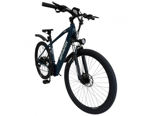 Велосипед з електромотором SPARK E-MTB GHOST 15" 48V/500W/12,8Ah темно-синій