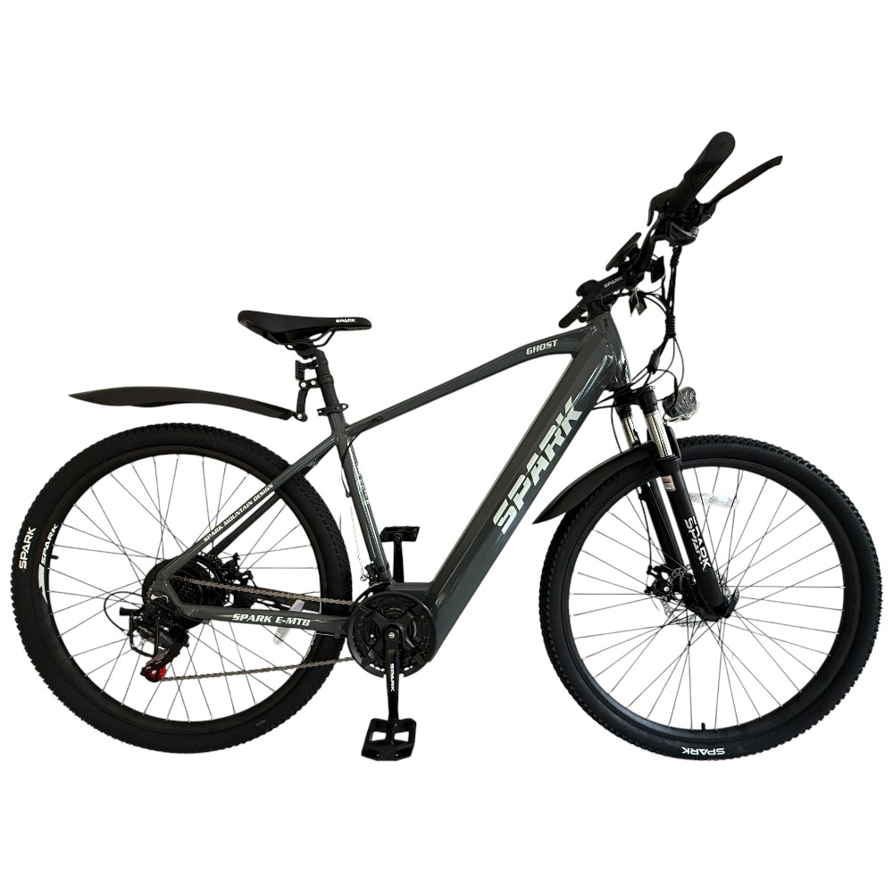 Купить Велосипед з електромотором SPARK E-MTB GHOST 17" 48V/500W/12,8Ah графітовий