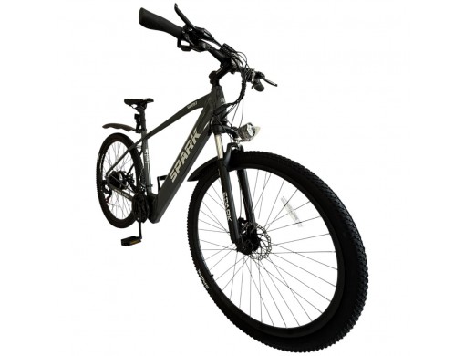 Велосипед з електромотором SPARK E-MTB GHOST 17" 48V/500W/12,8Ah графітовий