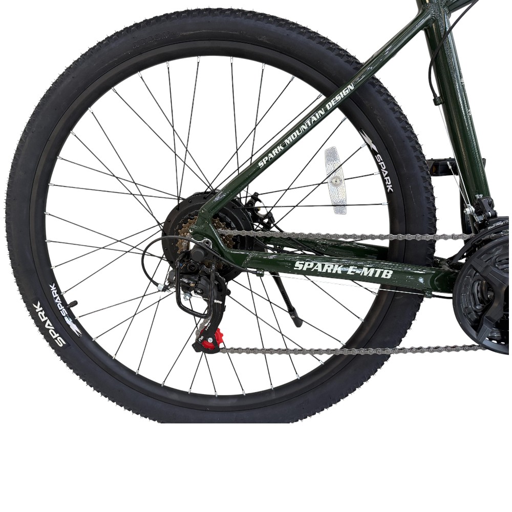 Велосипед з електромотором SPARK E-MTB GHOST 17 48V/500W/12,8Ah бежевий (м)