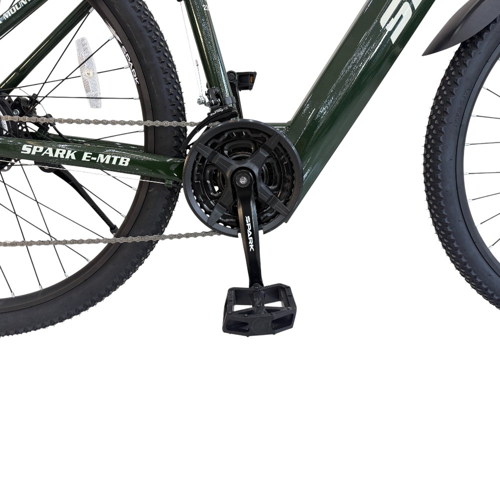 Велосипед з електромотором SPARK E-MTB GHOST 17 48V/500W/12,8Ah бежевий (м)