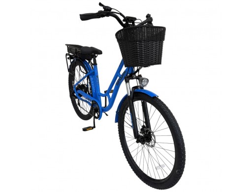 Велосипед з електромотором SPARK E-CITY LITE 18" 48V/500W/12,8Ah синій