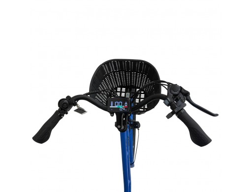 Велосипед з електромотором SPARK E-CITY LITE 18" 48V/500W/12,8Ah синій