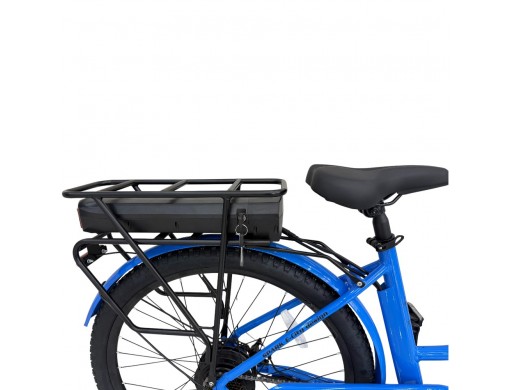 Велосипед з електромотором SPARK E-CITY LITE 18" 48V/500W/12,8Ah синій