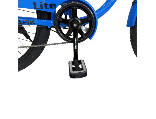 Велосипед з електромотором SPARK E-CITY LITE 18" 48V/500W/12,8Ah синій