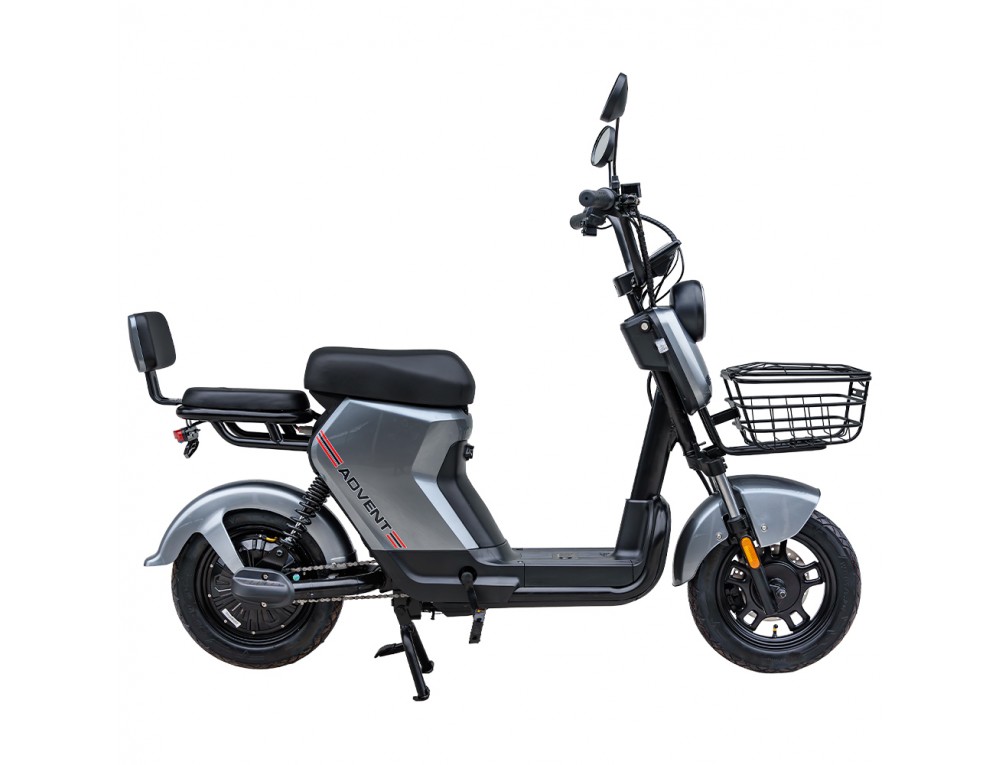 Велосипед з електромотором SPARK ADVENT 14" 48V/500W/20Ah Сірий