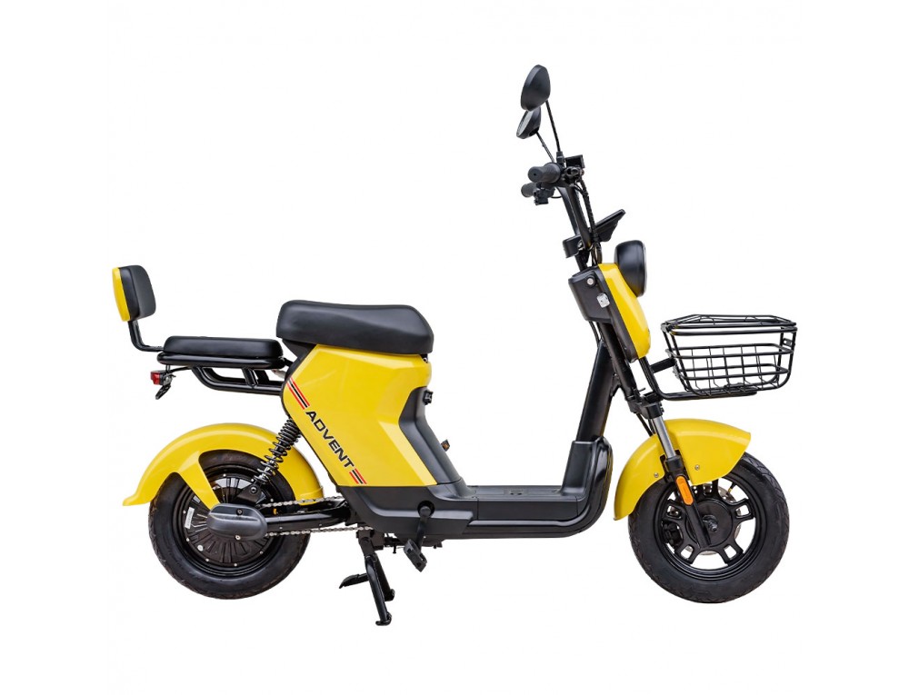 Велосипед з електромотором SPARK ADVENT 14" 48V/500W/20Ah Жовтий