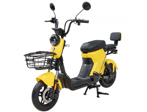 Велосипед з електромотором SPARK ADVENT 14" 48V/500W/20Ah Жовтий