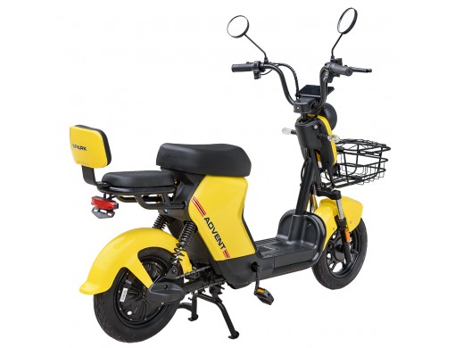 Велосипед з електромотором SPARK ADVENT 14" 48V/500W/20Ah Жовтий