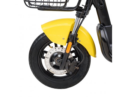 Велосипед з електромотором SPARK ADVENT 14" 48V/500W/20Ah Жовтий