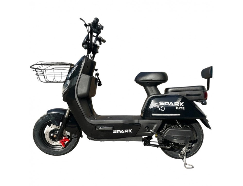Велосипед з електромотором SPARK BITE 60V/1000W/20Ah 14" Чорний