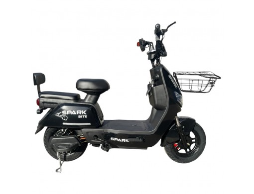 Велосипед з електромотором SPARK BITE 60V/1000W/20Ah 14" Чорний