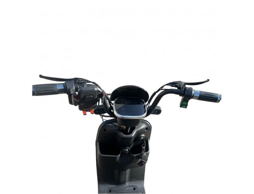 Велосипед з електромотором SPARK BITE 60V/1000W/20Ah 14" Чорний