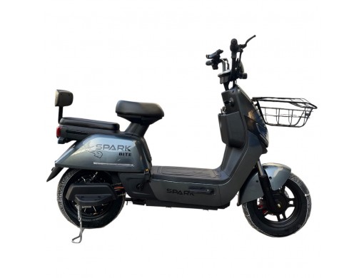 Велосипед з електромотором SPARK BITE 60V/1000W/20Ah 14" Сірий