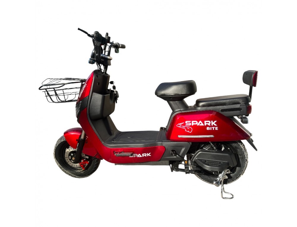 Велосипед з електромотором SPARK BITE 60V/1000W/20Ah 14" Червоний