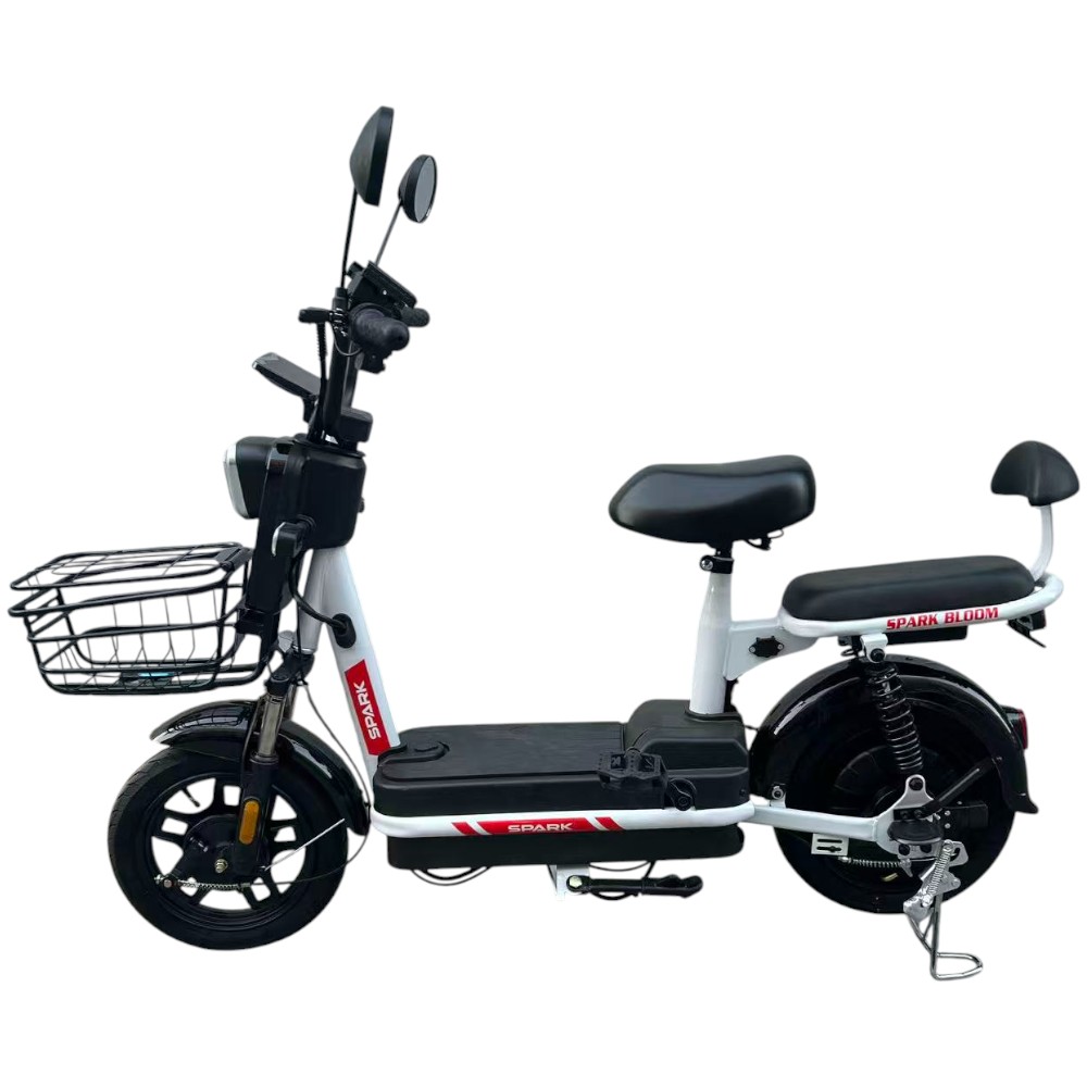 Купить Велосипед з електромотором SPARK BLOOM 14" 48V/400W/12Ah Чорний