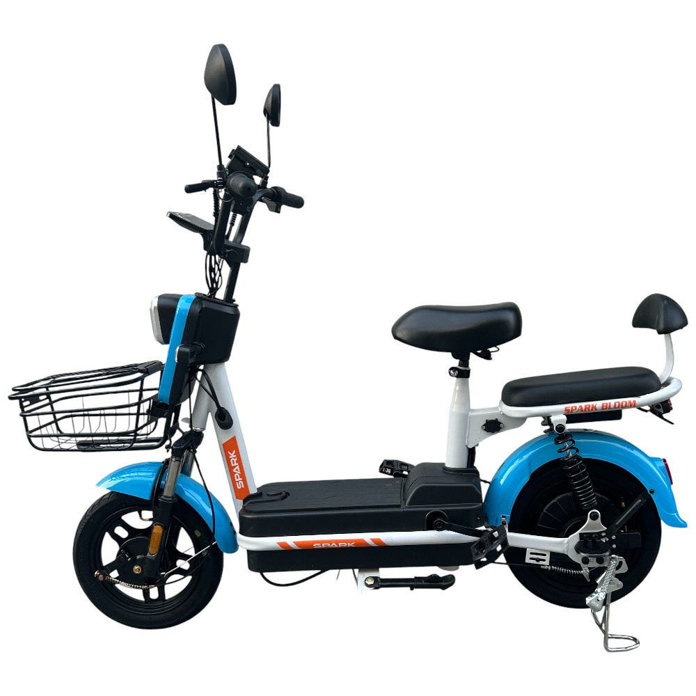 Купить Велосипед з електромотором SPARK BLOOM 14" 48V/400W/12Ah Синій