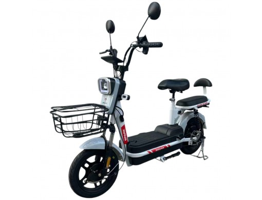 Велосипед з електромотором SPARK BLOOM 14" 48V/400W/12Ah Сірий