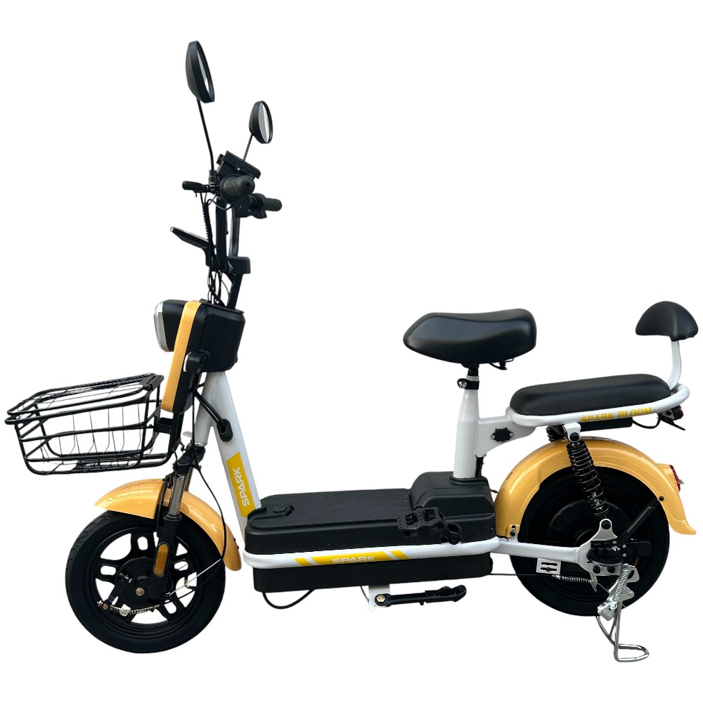 Купить Велосипед з електромотором SPARK BLOOM 14" 48V/400W/12Ah Помаранчевий