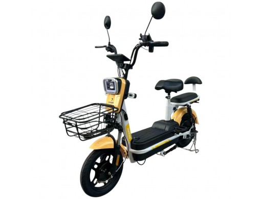 Велосипед з електромотором SPARK BLOOM 14" 48V/400W/12Ah Помаранчевий