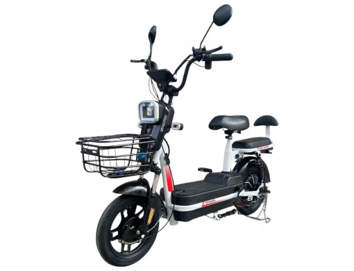 Велосипед з електромотором SPARK BUDDY 14" 48V/500W/12Ah Чорний