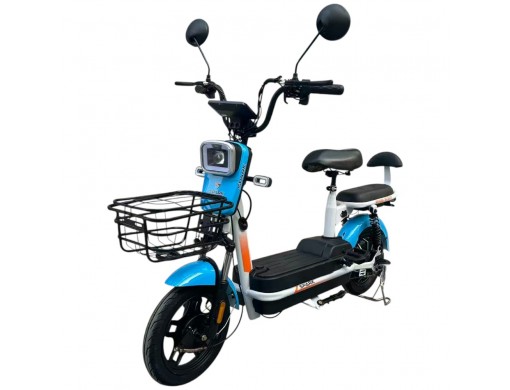 Велосипед з електромотором SPARK BUDDY 14" 48V/500W/12Ah Синій