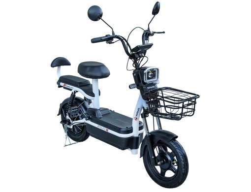 Велосипед з електродвигуном  SPARK CITY 14" 48V/500W/20Ah Чорний