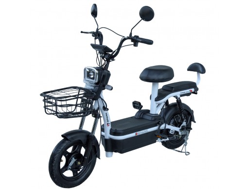 Велосипед з електродвигуном  SPARK CITY 14" 48V/500W/20Ah Чорний