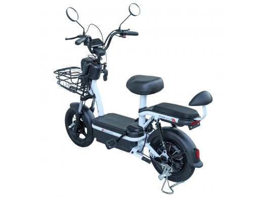 Велосипед з електродвигуном  SPARK CITY 14" 48V/500W/20Ah Чорний