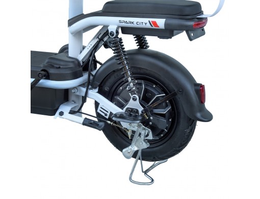 Велосипед з електродвигуном  SPARK CITY 14" 48V/500W/20Ah Чорний