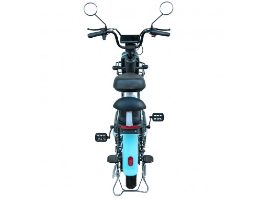 Велосипед з електромотором SPARK CITY 14» 48V/500W/20Ah Блакитний