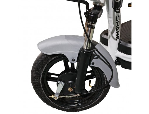 Велосипед з електромотором SPARK COMPACT 14" 48V/400W/12Ah Сірий