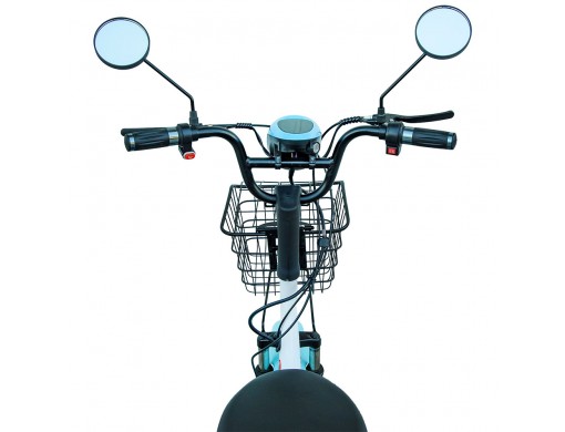 Велосипед з електродвигуном  SPARK COMPACT 14" 48V/400W/12Ah Блакитний