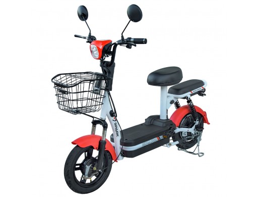 Велосипед з електродвигуном SPARK COMPACT 14" 48V/400W/12Ah Червоний