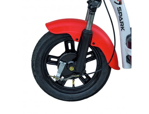 Велосипед з електродвигуном SPARK COMPACT 14" 48V/400W/12Ah Червоний