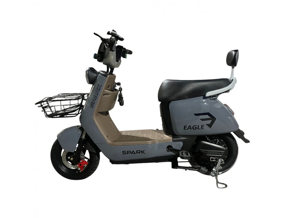 Велосипед з електромотором SPARK EAGLE 48V/1000W/25Ah 14" Сірий