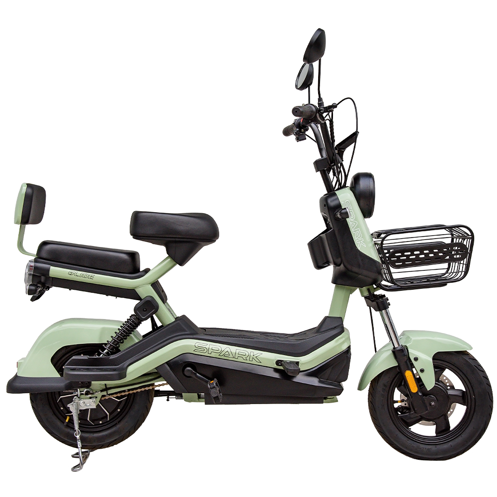 Купить Велосипед з електродвигуном  SPARK GLIDE 14" 60V/500W/20Ah Зелений