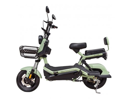 Велосипед з електродвигуном SPARK GLIDE 14" 60V/500W/20Ah Зелений