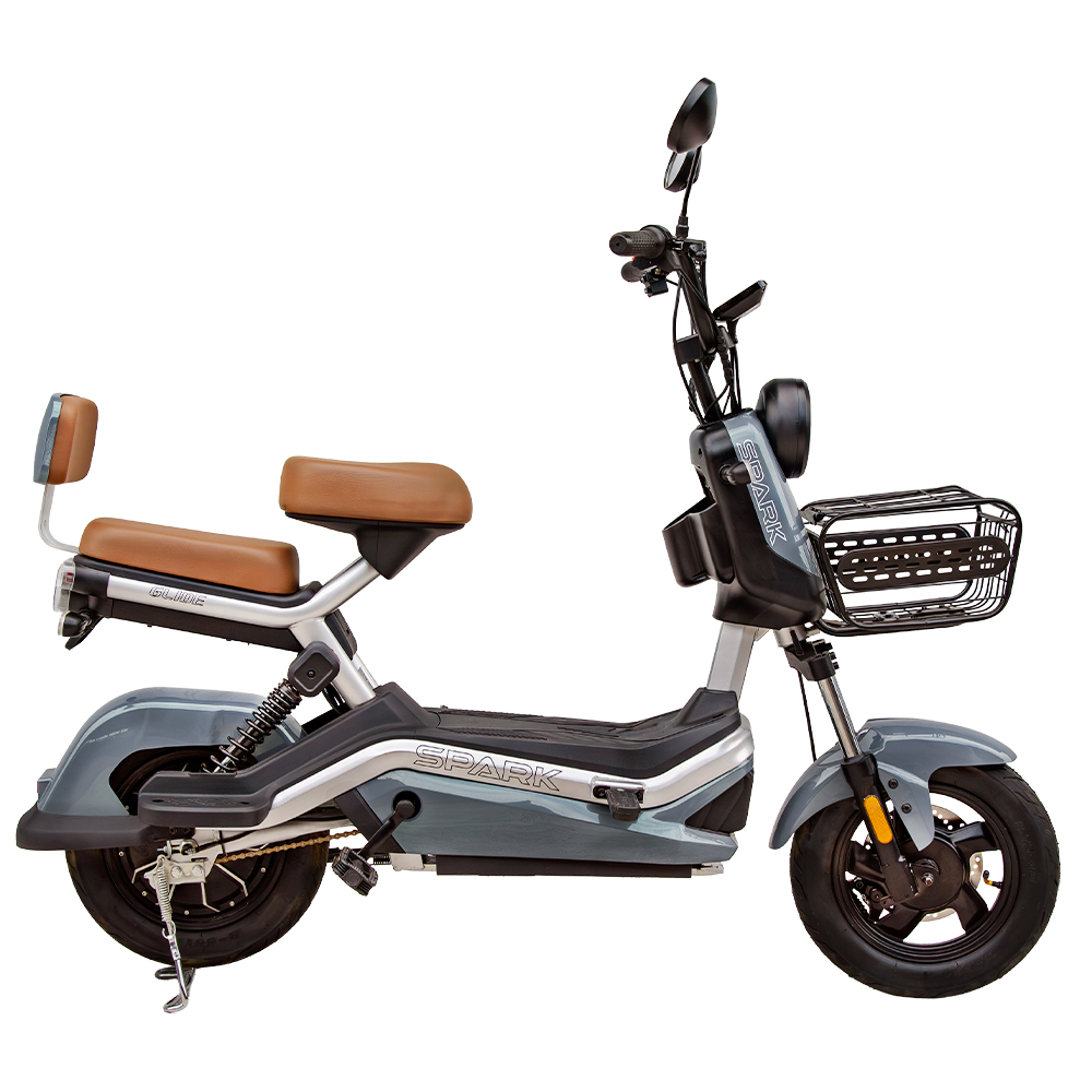 Купить Велосипед з електродвигуном SPARK GLIDE 14" 60V/500W/20Ah Зелена шавлія