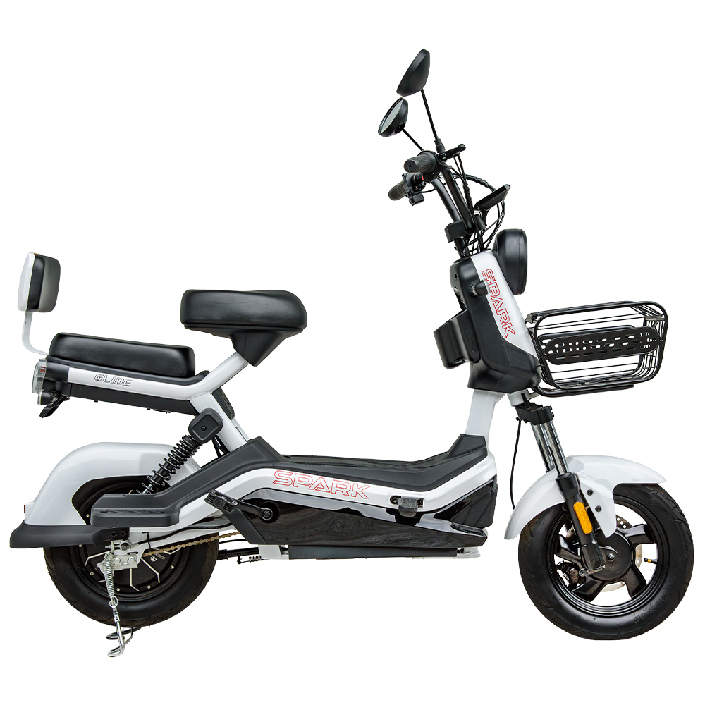 Купить Велосипед з електродвигуном  SPARK GLIDE 14" 60V/500W/20Ah Білий